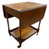 Image 6 : Vintage Drop Side Tea  Trolley - 18" x 24: x 28" tall when the sides are down