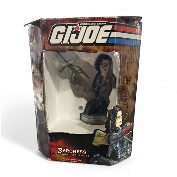 GI Joe "Baroness" mini resin bust - Cobra The Enemy Limited Edition #105/2880