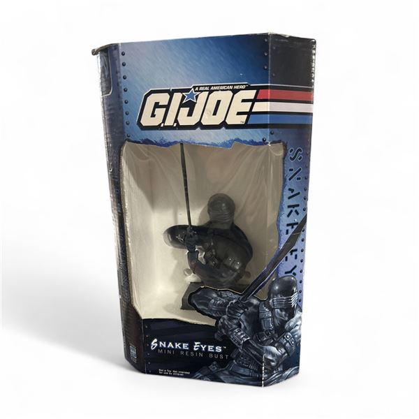 GI Joe "Snake Eyes" mini resin bust - A Real American Hero Limited Edition #2469/4500