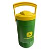 Image 2 : 3 Pc - 30oz. Popcorn tin w/ Tractor set, Igloo John Deere Thermos & Serving tray - Never used