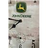 Image 2 : John Deere Wall Clock - 16.5" Diameter