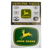 Image 4 : 3 Pc - Officially licensed John Deere metal signs - 12x18" / 12x16" / 12.5x16"