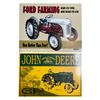Image 4 : 3 Pc - Officially licensed John Deere metal signs - 12x18" / 12x16" / 12.5x16"