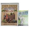 Image 2 : 4 Pc - Officially licensed John Deere metal signs -  12.5x16" / 11x16"