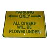 Image 3 : 4 Pc - Officially licensed John Deere metal signs -  8x12" / 6x6"
