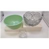 Image 1 : 3 Assorted Glass Bowls