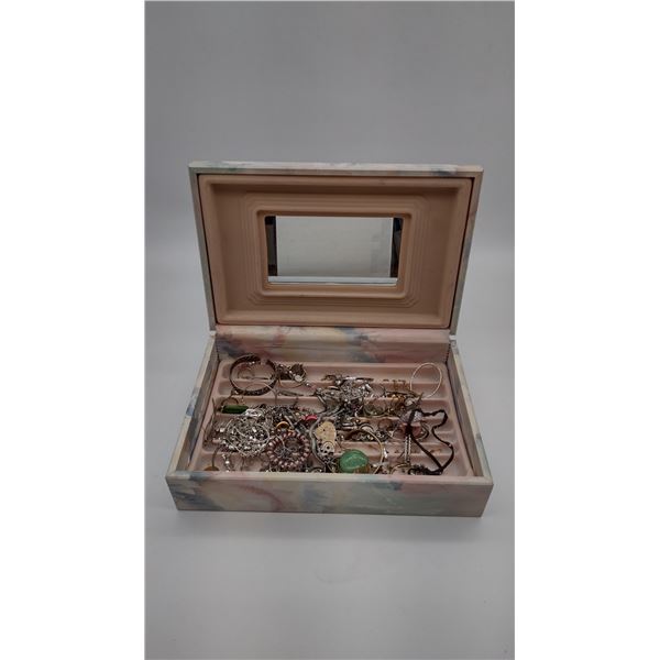 Jewelry Box of Assorted Jewelry