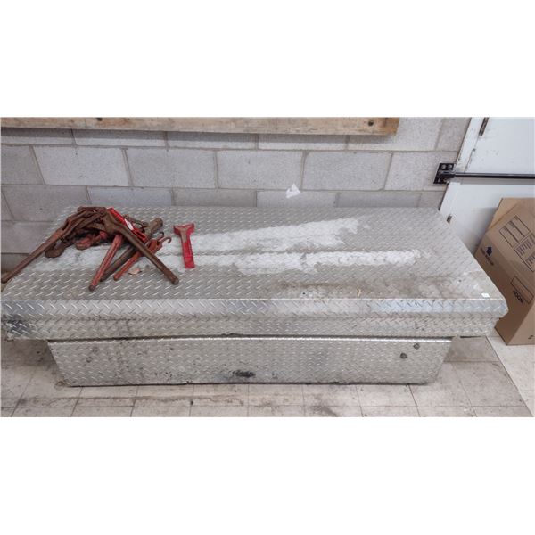 Truck Bed Tool Box and Tools