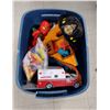 Image 1 : Bin of Assorted Toys