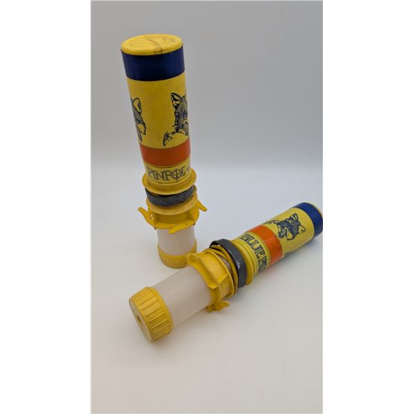 2 marker bouys to mark your fishing hole