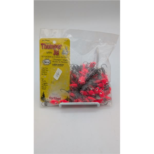 Flash'n thumper spin jig 100count