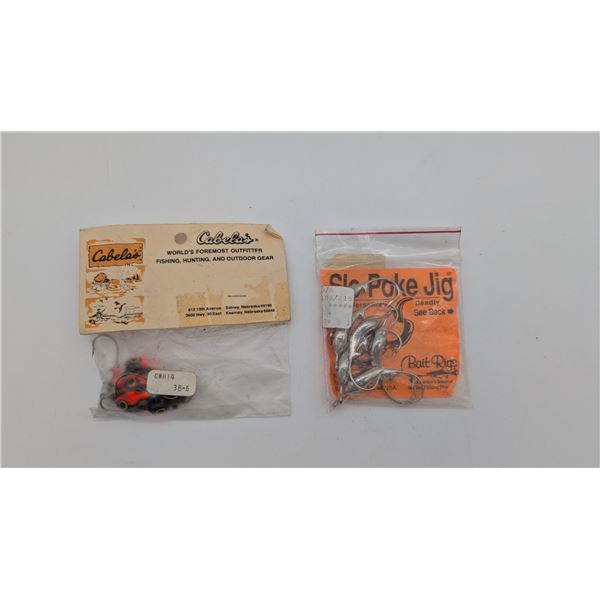 2 packages of winged warrior  jigs