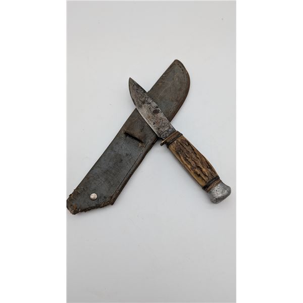 Stag handled Benjamin hunting knife