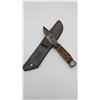 Image 1 : Stag handled Benjamin hunting knife