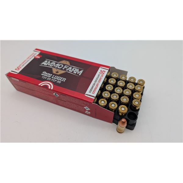 Ammo Farm 9mm Luger ammo