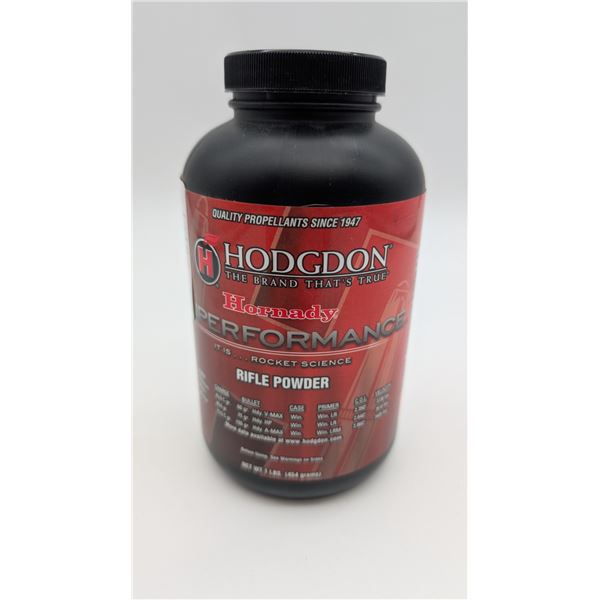 1lb Hodgdon hornady superformance rifle powder