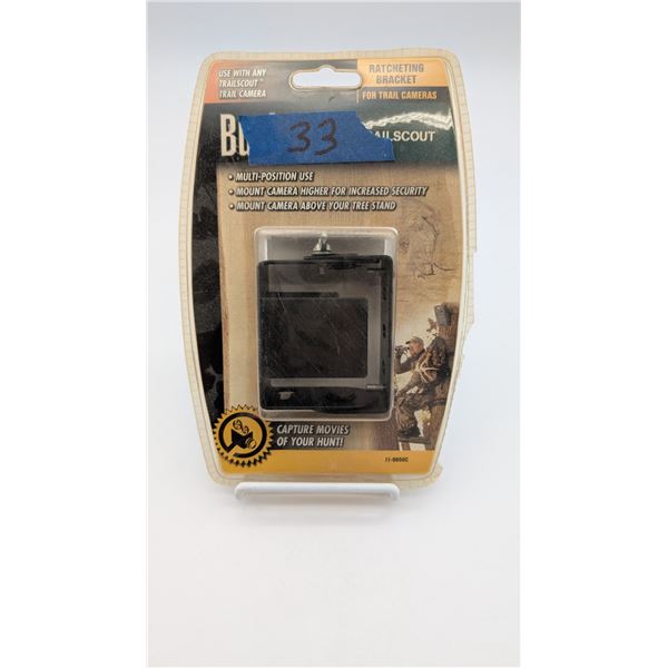 Bushnell trail cam ratcheting bracket (k17 -33)