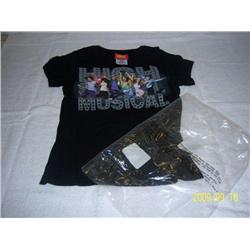 High School Musical Tees-Black S 7/8