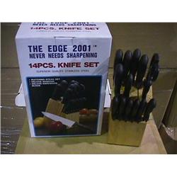 14 PC. KNIFE IN WOOD BLOCK