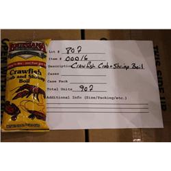 CRAWFISH CRAB AND SHRIMP BOIL