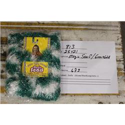 MAGIC SCARF/ GREEN AND GOLD