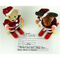 CHRISTMAS ACROBATS DEER/BEAR