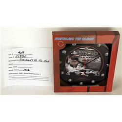 NASCAR NOSTALGIC TIN CLOCK/ #3