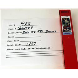 NASCAR BANNER/ DALE JR #88