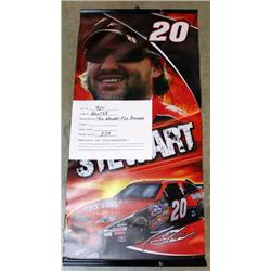 NASCAR BANNER/TONY STEWART #20