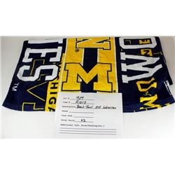 BEACHTOWEL MICHIGAN WOLVERINES