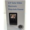 Image 4 : RL 2.8” Color Video Electronic Peep-hole Viewer (new in box) Outdoor/Indoor Unit - Wide Scr
