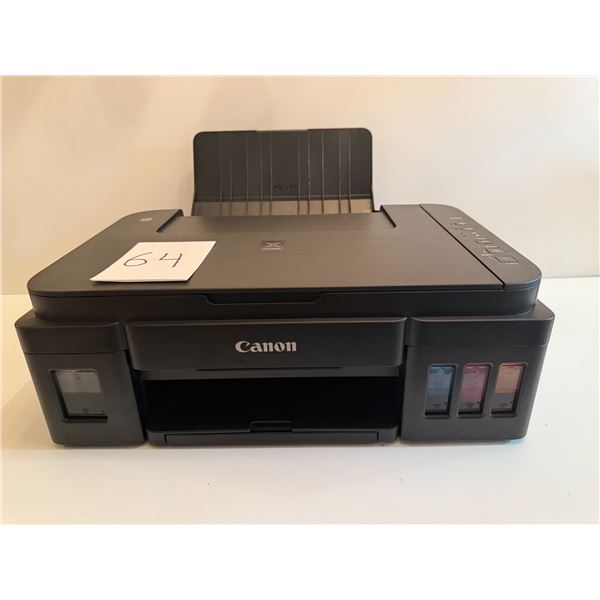 Canon MegaTank Pixma G3200 Color Printer - all-in-one cartridge inkjet printer with scan and copy fu