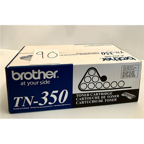 1 box Brother TN-350 Toner Cartridge