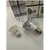 Image 2 : 10 bulbs Standard Halogen Uni-Frost ES-35Watts / 10 bulbs Leo King LED par 20 Dimmable bulbs