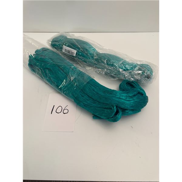 2 sets of New 4x15m Anti Bird Netting Outdoor Garden Orchard Polyethylene Plant Fruit Tree Protectio