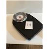 Image 1 : Adamson A24 Black Mechanical Bathroom Scale with Anti-Slip Surface