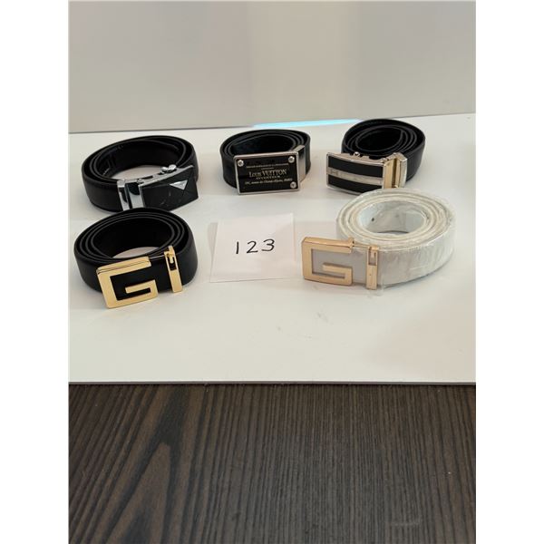 4-High Fashion Men's Belts