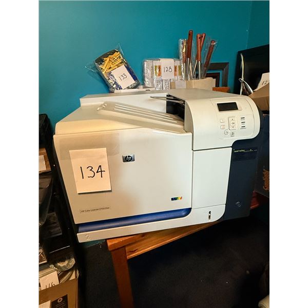 HP Industrial Heavy Duty Color Laser Jet CP3525dn printer for big business workgroup with heavy work