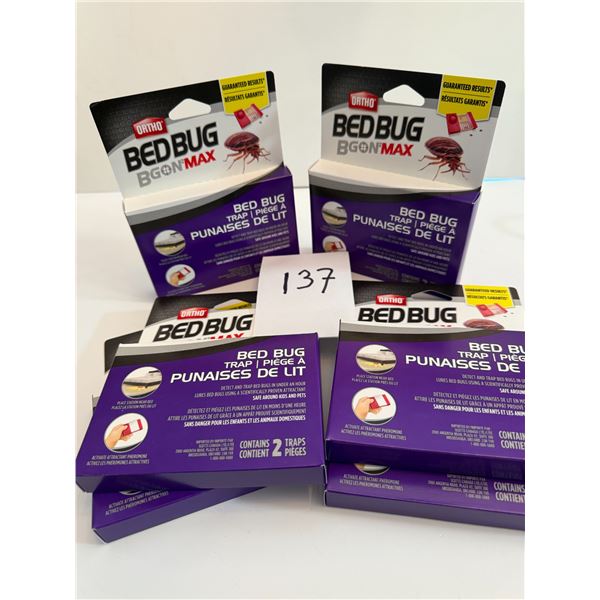 6 boxes Ortho Bed Bug BGon Max 2 traps / box