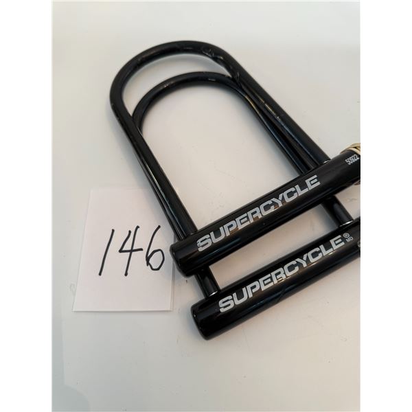 2 -  Heavy Duty bikcycle bars with keys