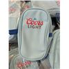 Image 2 : Box full of new Coors light pouches - approx. 100 pieces new