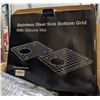 Image 2 : 8-piece new stainless steel sink bottom grid with silicon mate