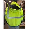 Image 7 : New Size M Caparazon Class4 High Visibility Weatherproof Bomber Jacket with Quilted Built-in Liner