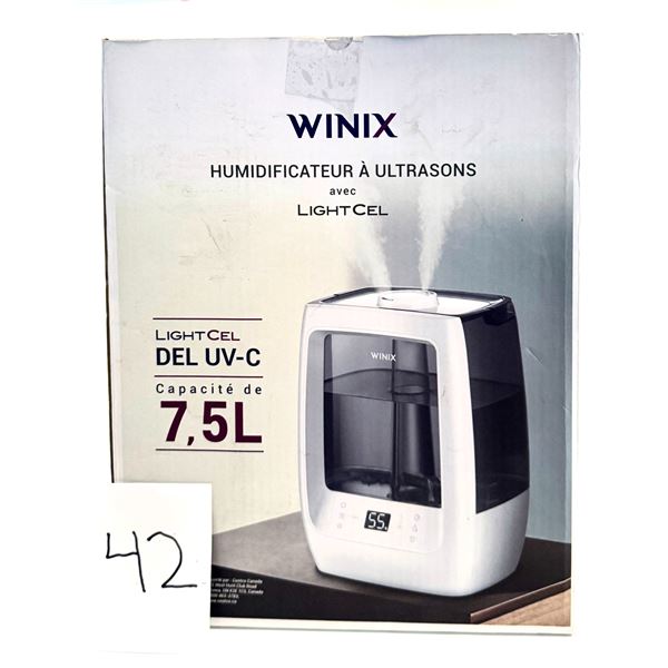 Winx Humidifier A Ultrasonic LightCel 7.5L/2 Gal Capacity