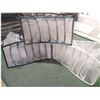Image 3 : Brown mesh foldable drawer organizer - 6 slots - (example: could be used for shoes, clothes) x 2 - n