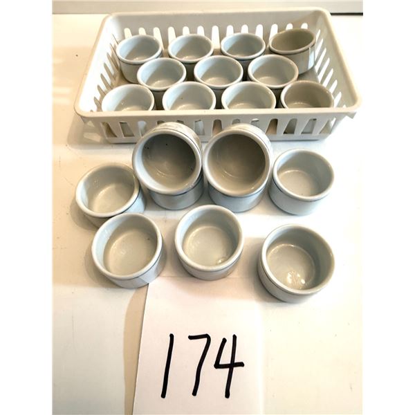 20 new - American Airline porcelain ramekins serving dish