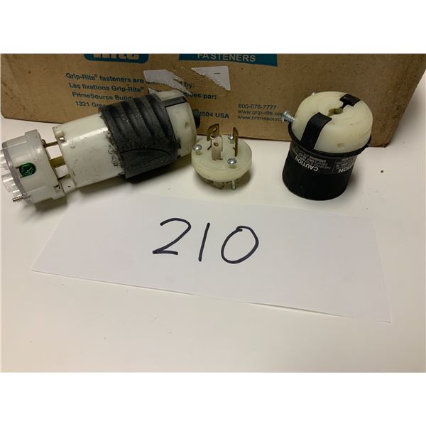box of Male / female connectors plugsL5- z15R   Industrial and commercial