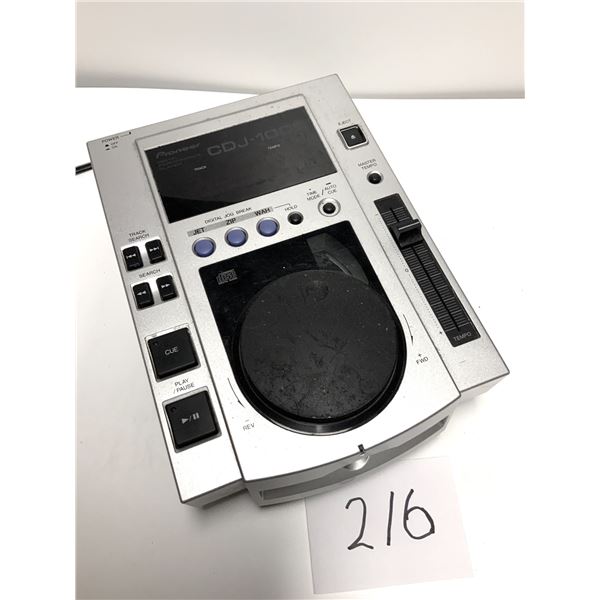 Pioneer CDJ-100S Professional Table-Top CD Player with Effects. Key Features: This CD player offers