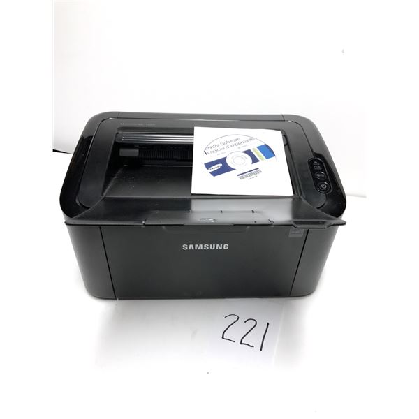 Brand new (open box never printed) Samsung ML-1665 monochrome laser printer with its software instal