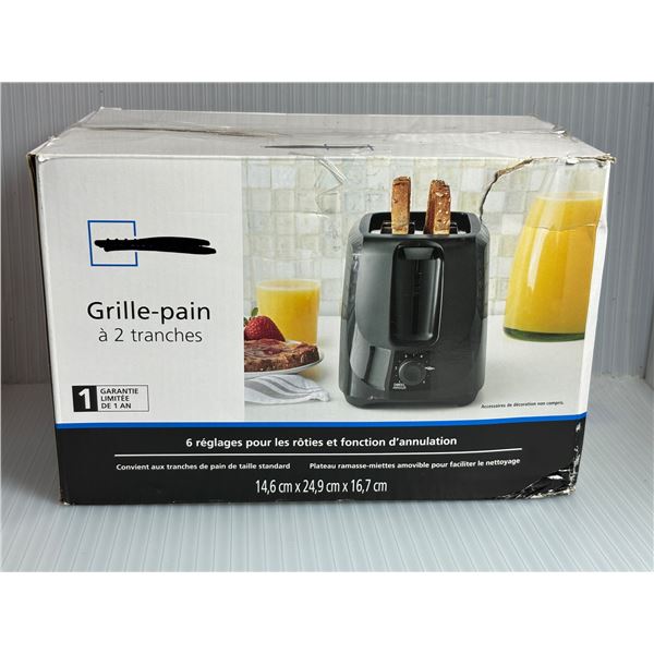 Mainstays 2 slice toaster